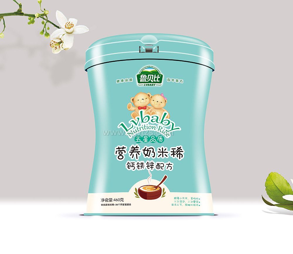 營養(yǎng)奶米稀鈣鐵鋅配方聽裝圖片